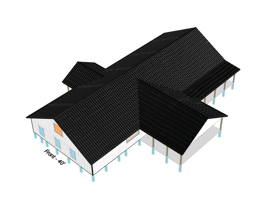 Braman Barndo - Barndominium in Braman, OK