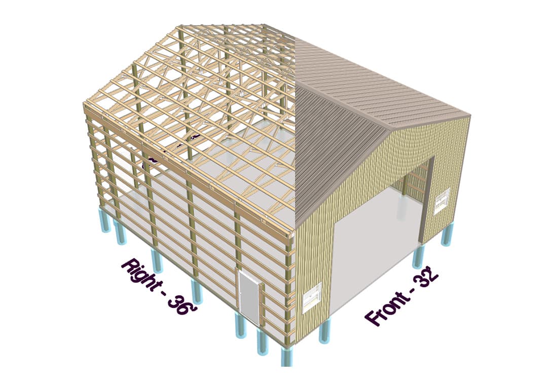 32x36 B361 - Shop in Ponca City, OK